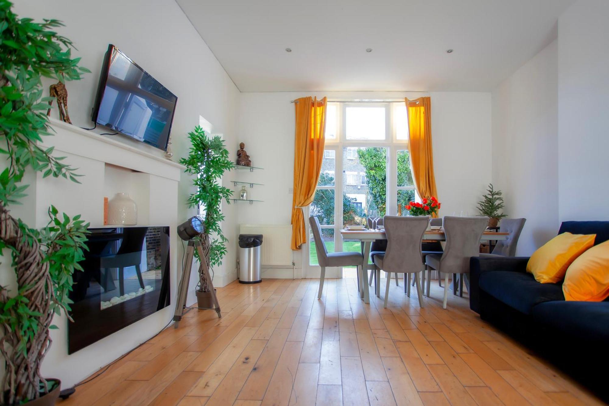 Апартаменты Templar Large Garden Flat Лондон Экстерьер фото